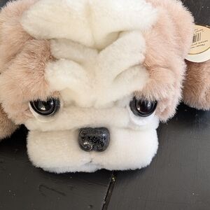 Vintage 1995 TY Classic Churchill the Bulldog Plush Collectible with Tags 12"